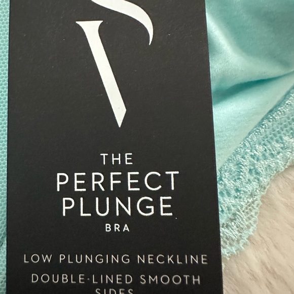 Simply Vera The Perfect Plunge Bra 38C aqua blue - Picture 14 of 16